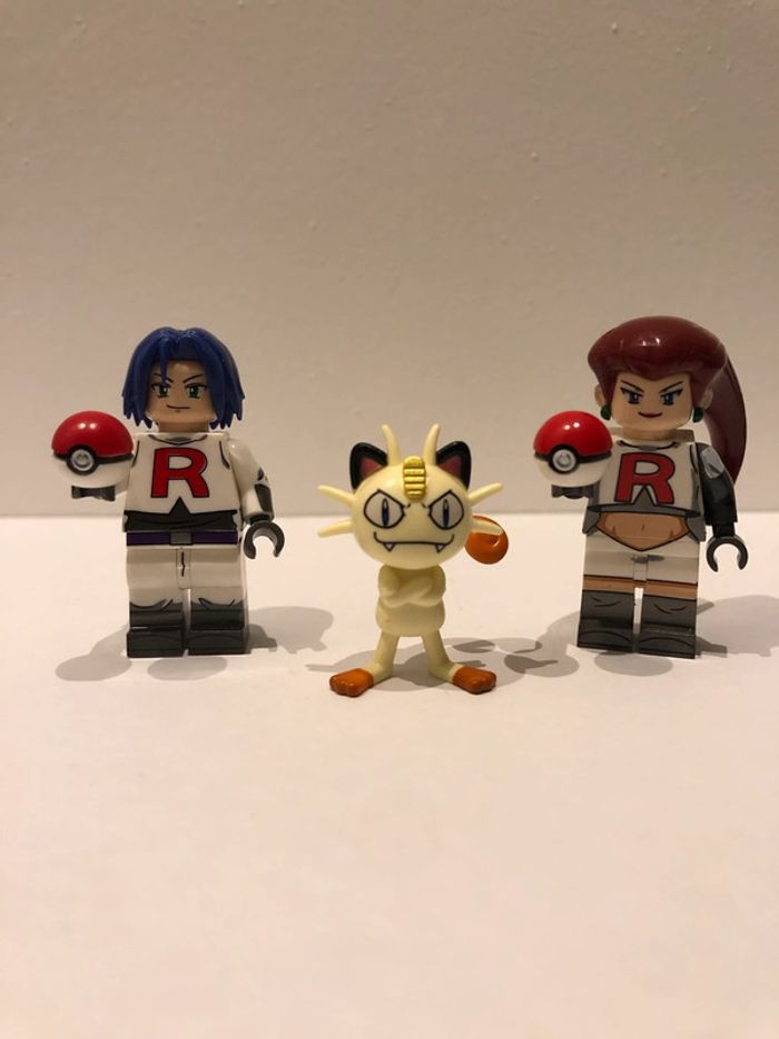 Figurine type lego Team Rocket