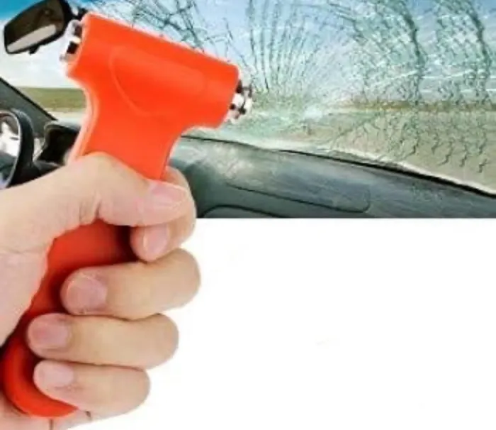 Coupe-ceinture de sécurité et brise-vitre pour évasion d'urgence Neuf