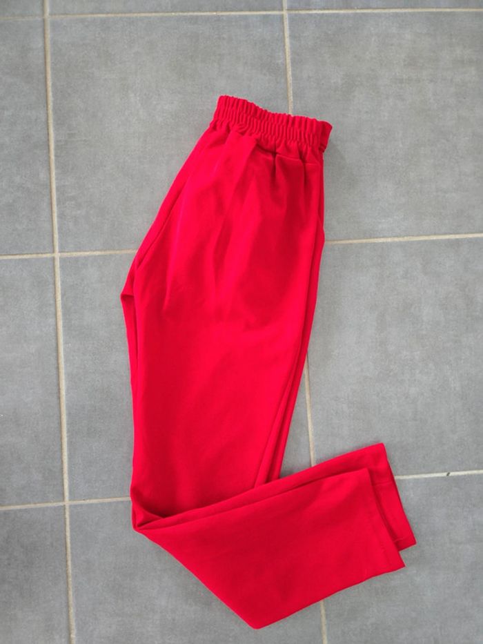 Pantalon chino rouge - photo numéro 4