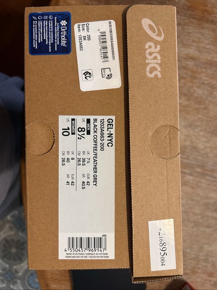 Asics Gel-Nyc Coffee 42 - photo numéro 7