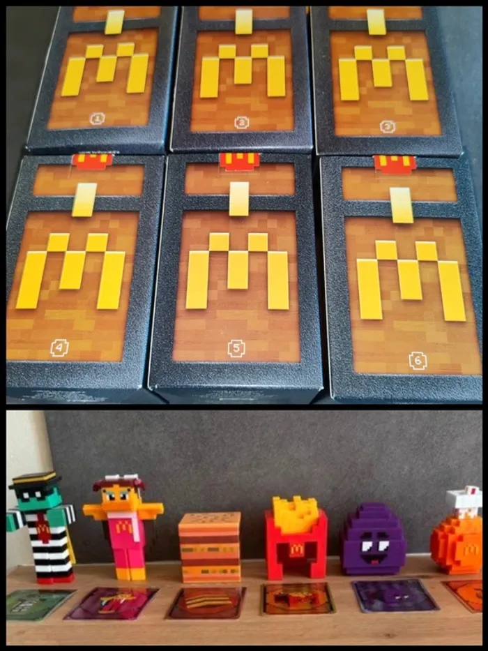Figurine Minecraft McDonald's