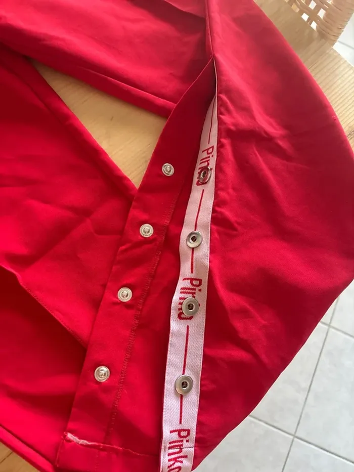 Pantalon pinko rouge - photo numéro 2
