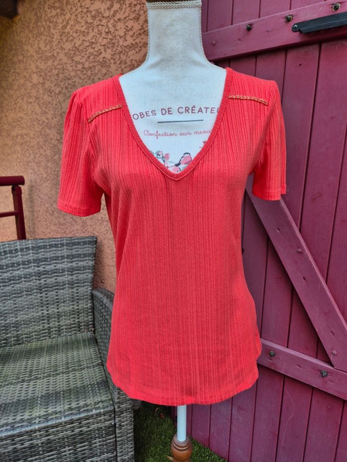 Tee-shirt à manches courtes pour femme T. M