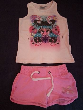 ensembles short fille 2 ans
