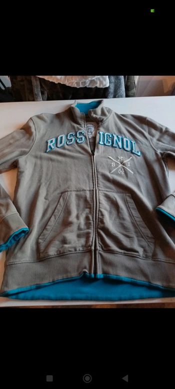 Veste gilet zippé homme Rossignol taille XL rétro vintage