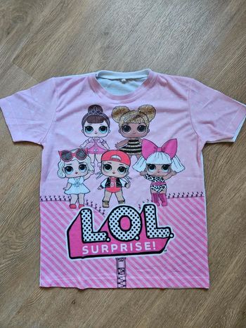 Tee-shirt fille manche courte