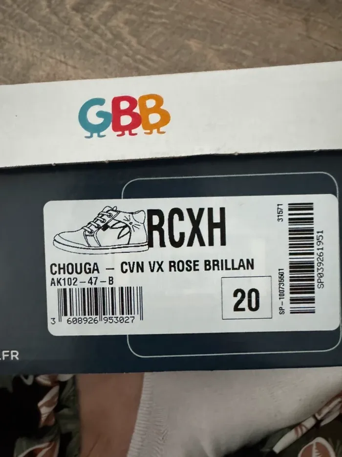 Chaussures de première  marche pointure 20 GBB - photo numéro 10