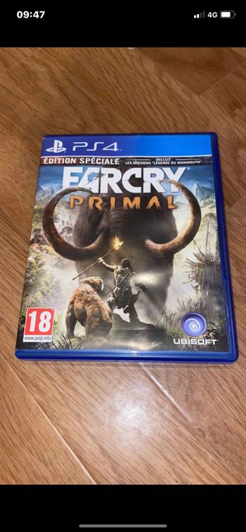 Jeux ps4 farcry primal