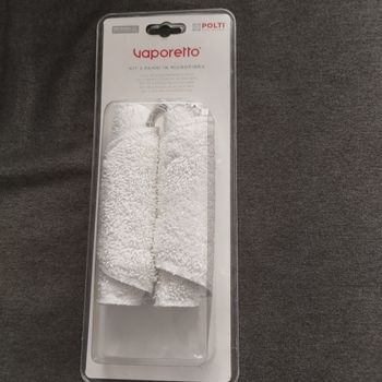 Lot de 2 serpillières microfibre vaporetto neuf
