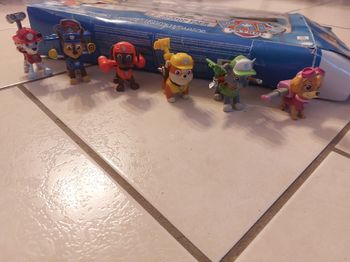 Lot de 6 figurines Pat patrouille action pack rescue team