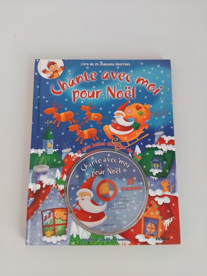 Chante avec moi pour Noël Livre + CD 🎅