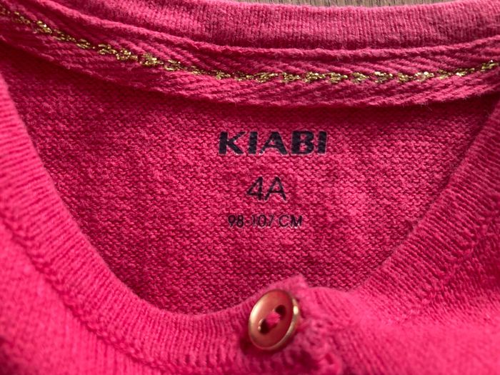 Gilet fille KIABI 4 ans - photo numéro 3