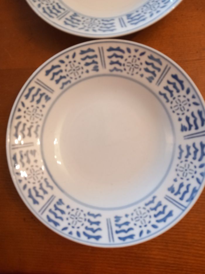 Lot 2 assiettes à soupe - photo numéro 3