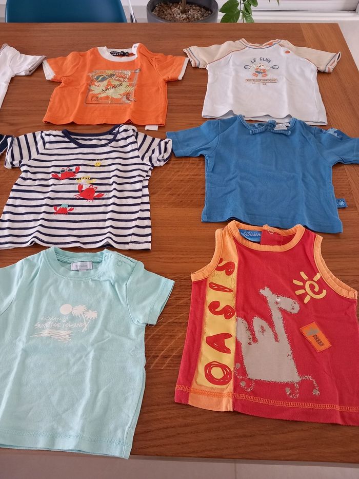 Lot tee-shirts manches longues et courtes - photo numéro 2