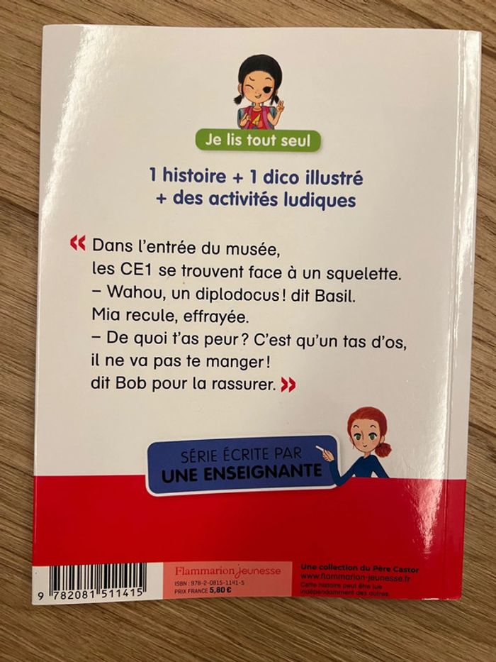 Livre je suis en ce1 - visite au musée neuf - photo numéro 2