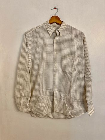 Chemise manches longues à carreaux