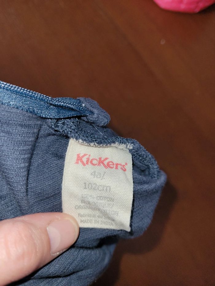 Jupe en velours Kickers 4 ans - photo numéro 3