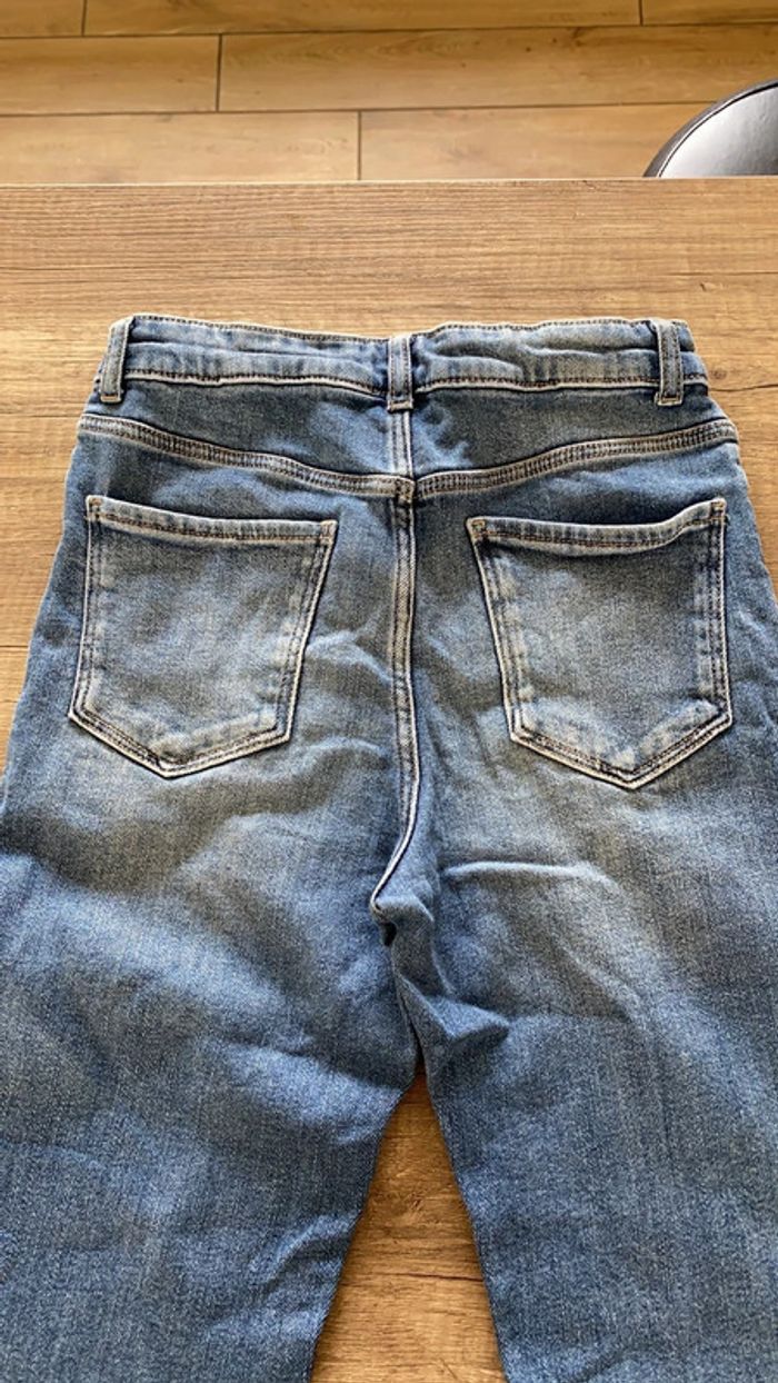 Jean mom avec perles - photo numéro 5