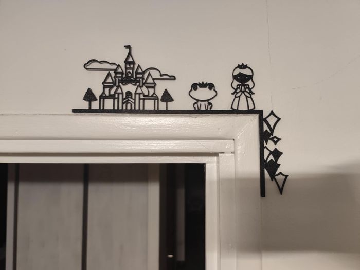 décoration murale princesse - photo numéro 1