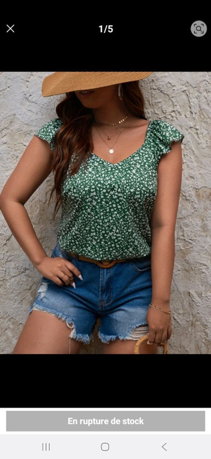 Blouse imprimé floral