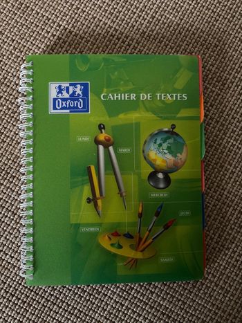 Cahier de texte Oxford