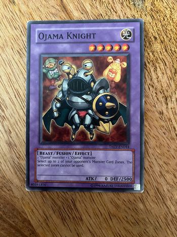 Carte Yu-Gi-Oh! Ojama Knight TAEV-EN044