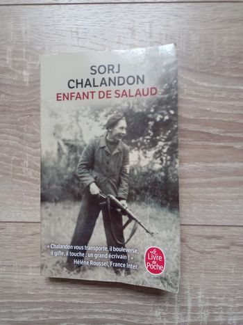Livre "Enfant de salaud" de Sorj Chalandon
