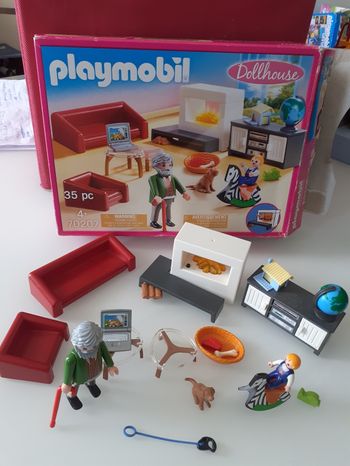 Salon playmobil 70207