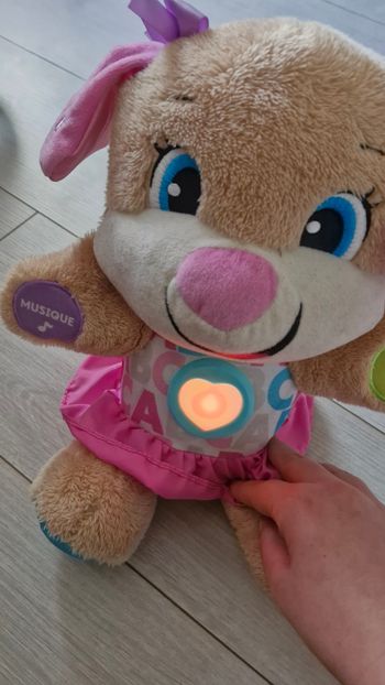 Peluche éducative