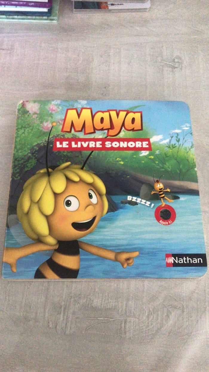 Livre sonore Maya l’abeille