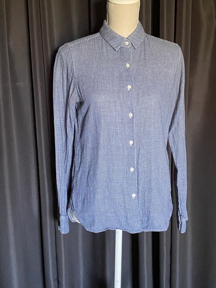 Chemise doublée à petits carreaux