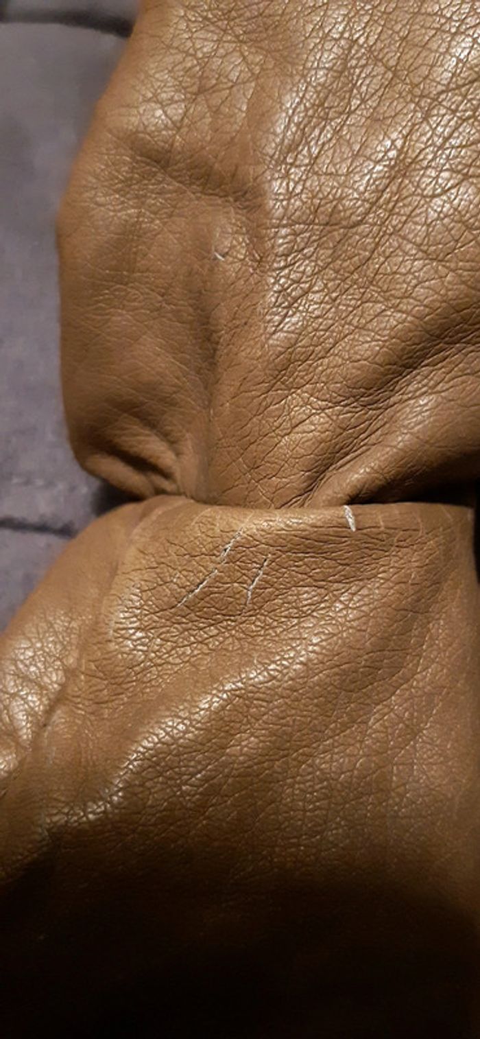 Veste faux cuir Verbaudet 3 ans marron - photo numéro 3