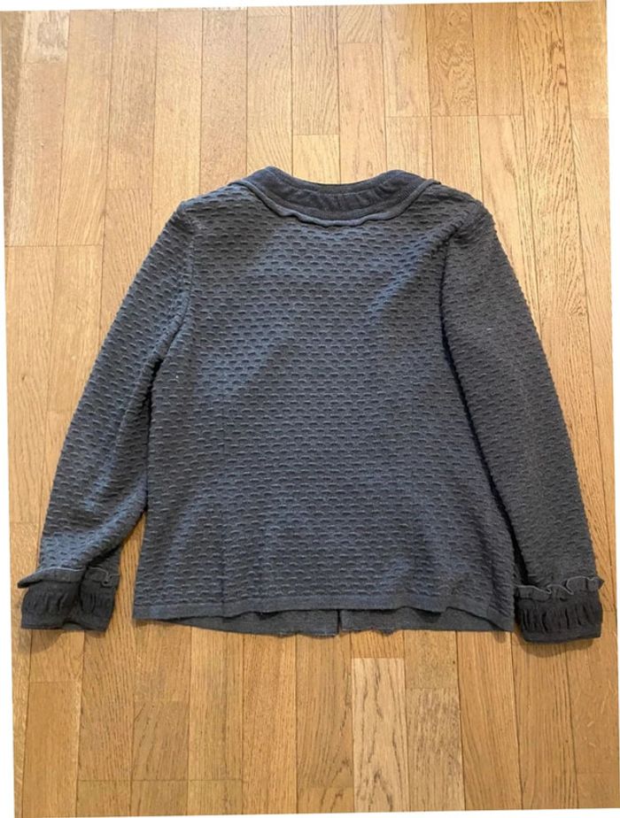 Veste 100% laine grise Stizzoli taille 48 (44 FR) - photo numéro 6