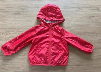 Veste imperméable coupe vent légère fille 3 ans