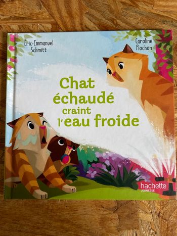 Livre chat échaudé craint l’eau froide
