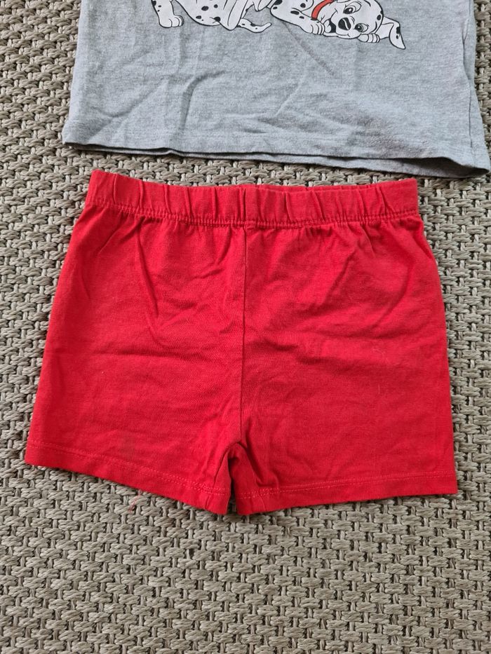 Ensemble T-shirt + Short "dalmatiens" - 24 mois - photo numéro 8