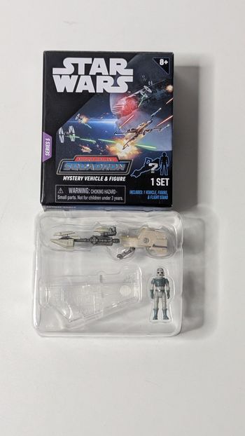 [Jazwares] Figurine Star Wars micro galaxy series 5 biker speeder imperial