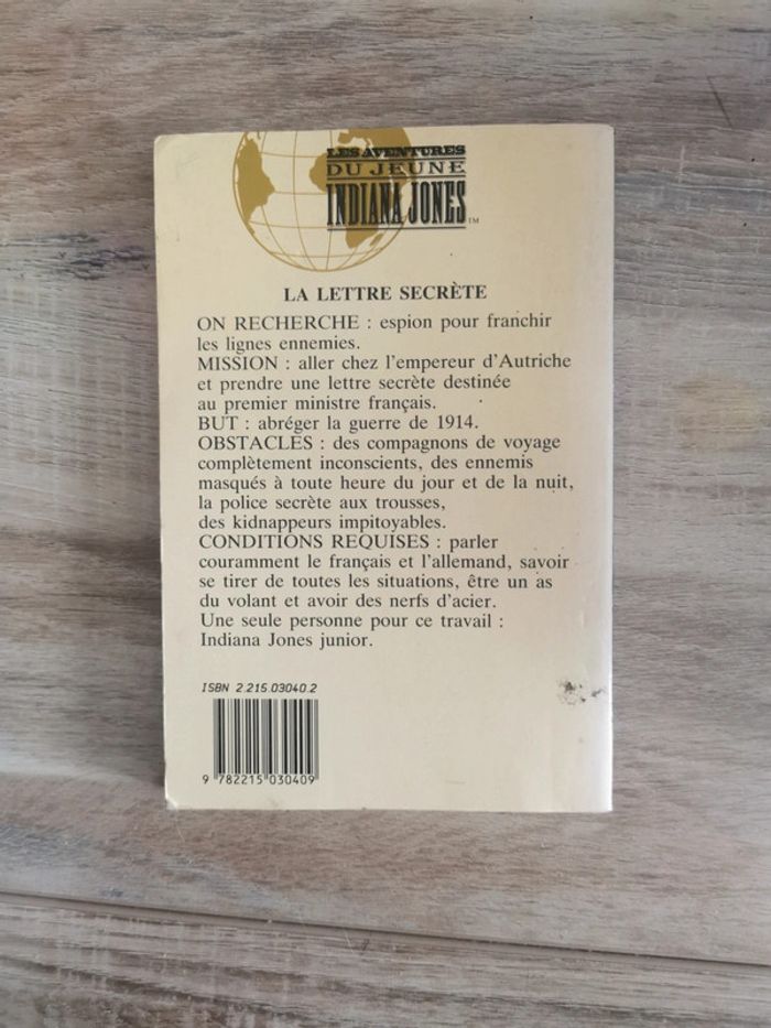 Livre la lettre secrète - photo numéro 2