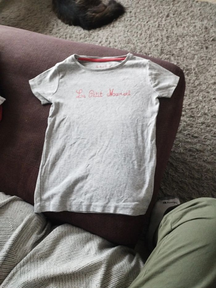 T-shirt manches courtes 10 ans le petit marcel