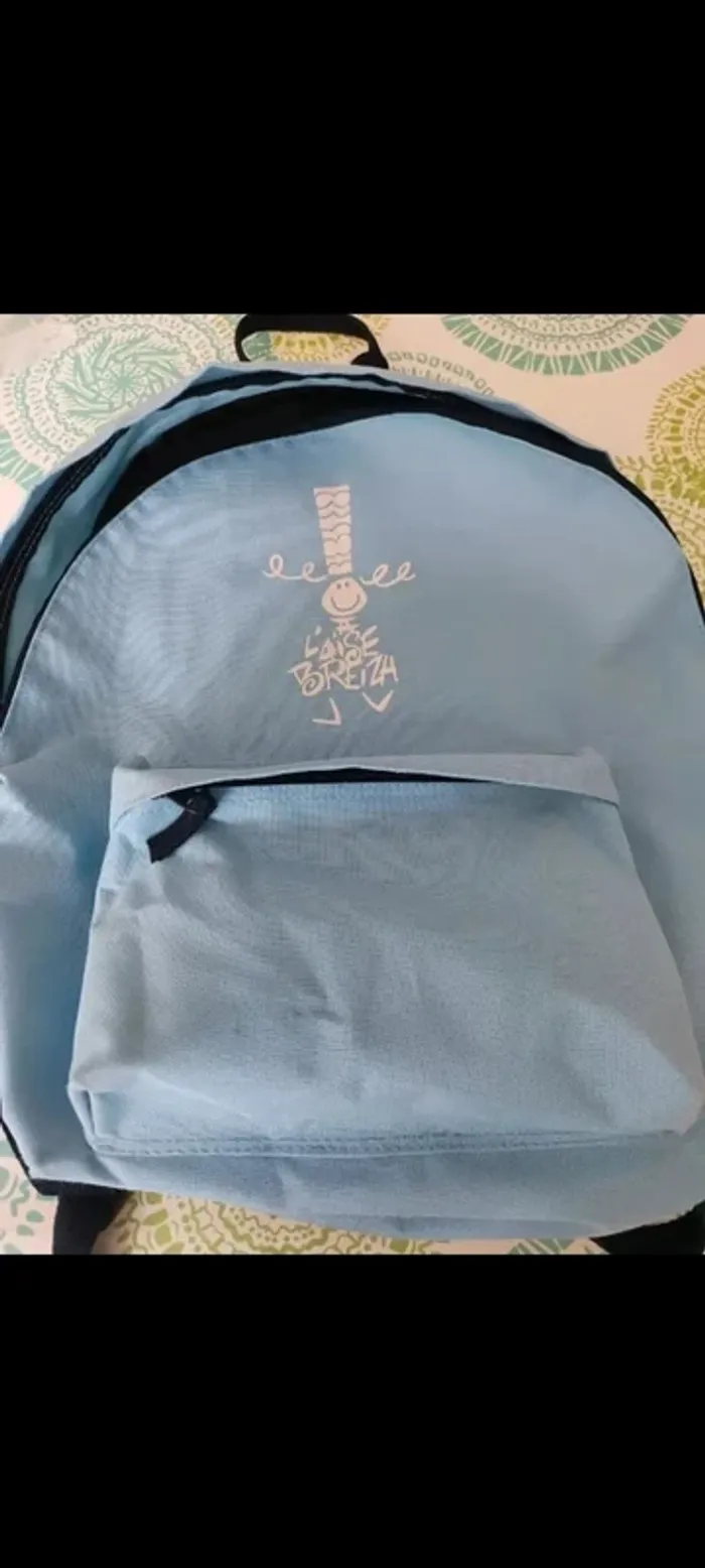 Sac à dos breitz bleu ciel
