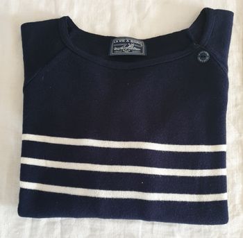 Pull marin manches longues – La Vie à Bord – T3