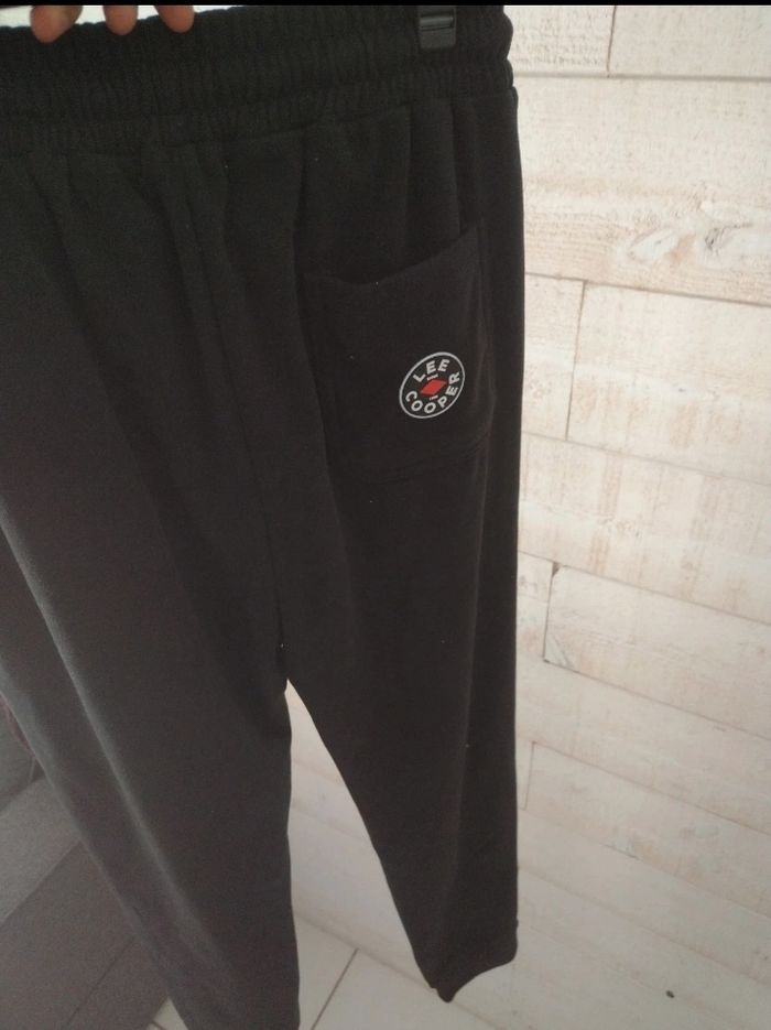 Jogging noir Lee Cooper unisexe - photo numéro 4