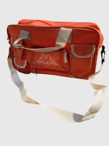 Sacoche sac bandoulière Kappa couleur orange saumon shoulder bag