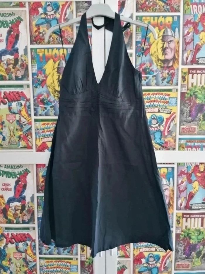 Robe noir et une robe léopard h&m taille 38 - photo numéro 2