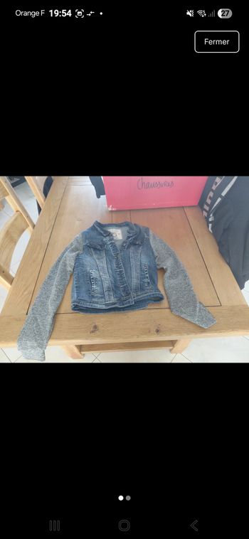 Veste en jeans 