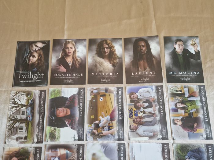 Lot de 20 cartes Twilight topps - photo numéro 3