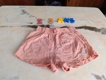 Short fille primark été 2-3 ans