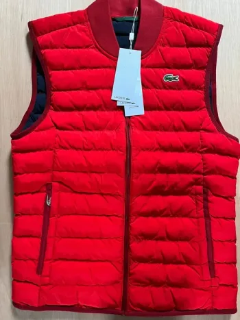 Veste Lacoste sans Màches Rouge XS FR 44