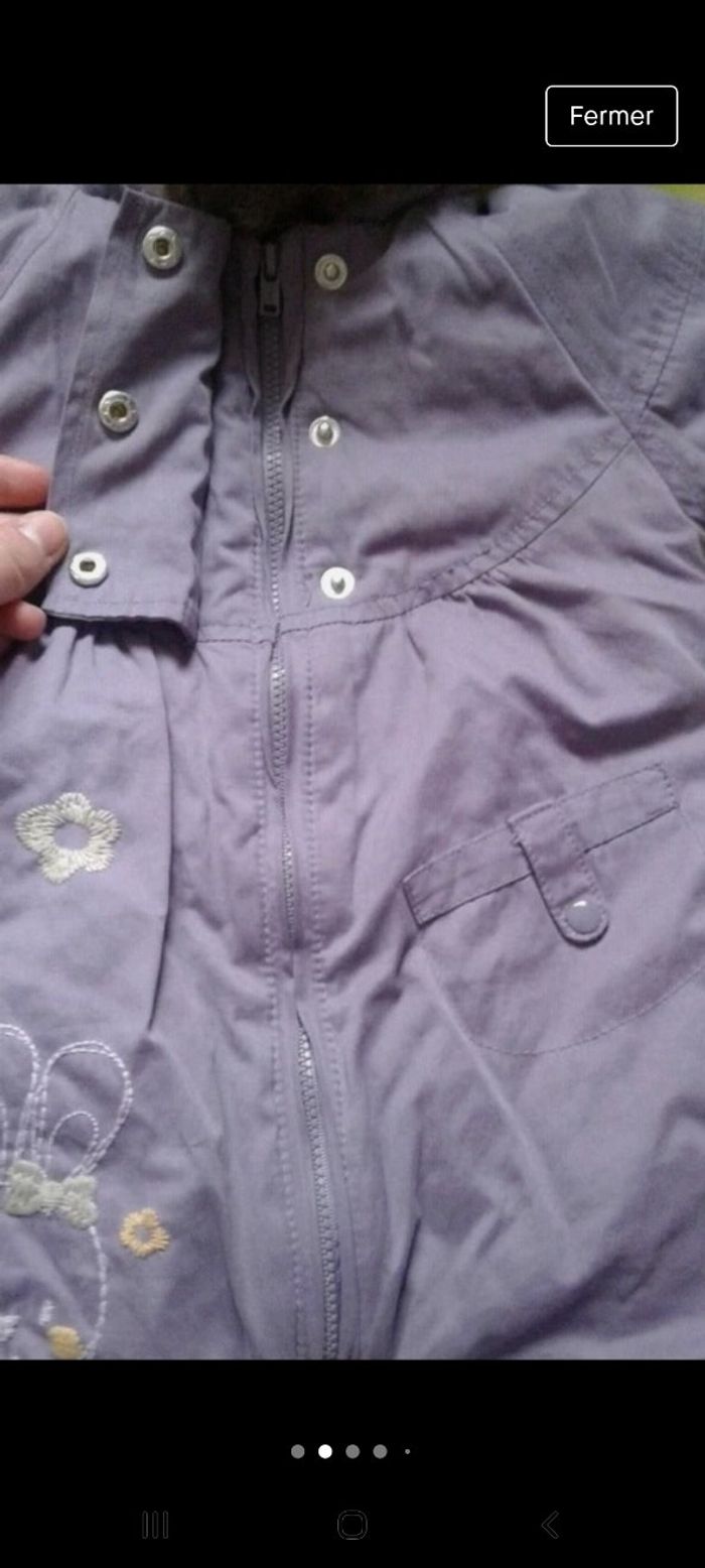 Combinaison lapin violette hiver chaude - photo numéro 2