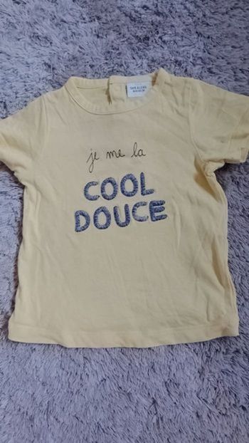 Tee-shirt tape à l'oeil taille 18 mois